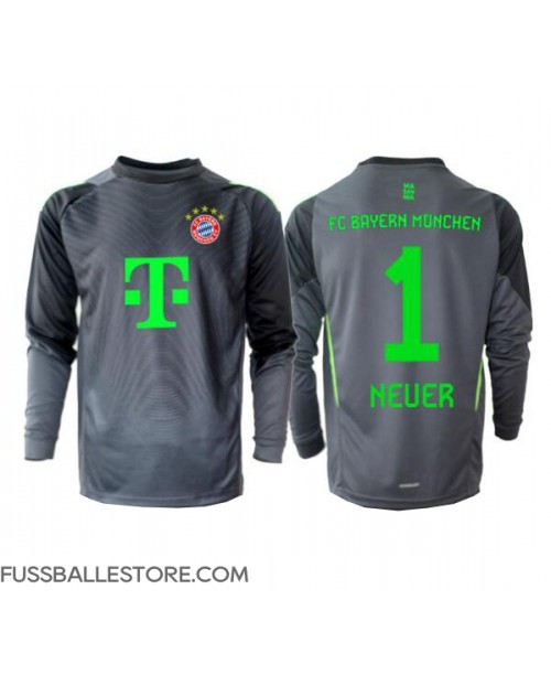 Günstige Bayern Munich Manuel Neuer #1 Torwart Auswärtstrikot 2025-26 Langarm Günstige Bayern Munich Manuel Neuer #1 Torwart Auswärtstrikot 2025-26 Langarm